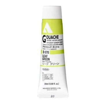 Holbein Akrilik Guaj Boya 20 ml D070 Leaf Green