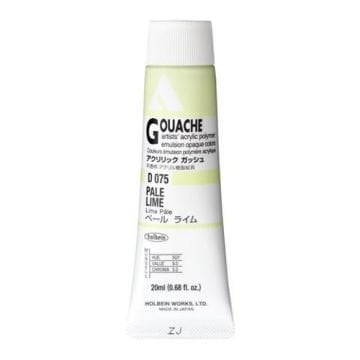 Holbein Akrilik Guaj Boya 20 ml D075 Pale Lime