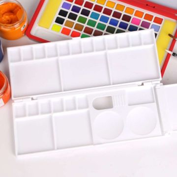 Gvn Art Çok Fonksiyonlu Plastik Resim Paleti 10x21 cm DC-703