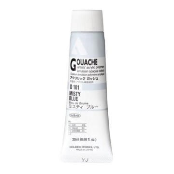 Holbein Akrilik Guaj Boya 20 ml D101 Misty Blue