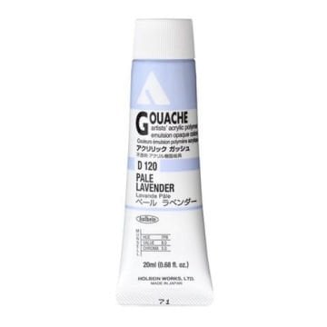 Holbein Akrilik Guaj Boya 20 ml D120 Pale Lavender