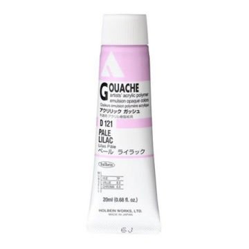 Holbein Akrilik Guaj Boya 20 ml D121 Pale Lilac