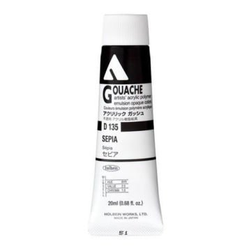 Holbein Akrilik Guaj Boya 20 ml D135 Sepia