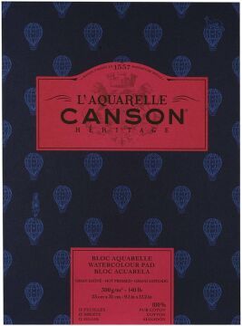 Canson HERİTAGE 300 GR 23 X 31 CM 12 YAPRAK