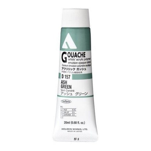Holbein Akrilik Guaj Boya 20 ml D157 Ash Green