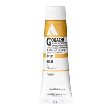 Holbein Akrilik Guaj Boya 20 ml D171 Gold