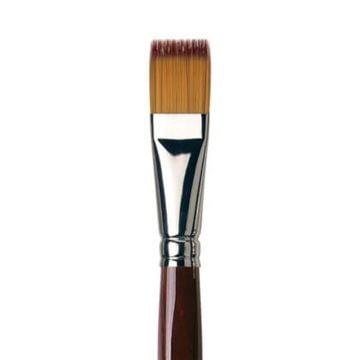 Da Vinci 1381 Serisi Fırça No:8 vario tip sentetik düz uçlu sulu boya ve hobi craft fırçası