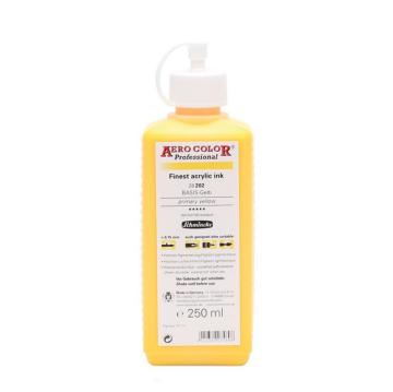 Schmincke Aerocolor Akrilik Mürekkep 250 ml 202 Primary Yellow