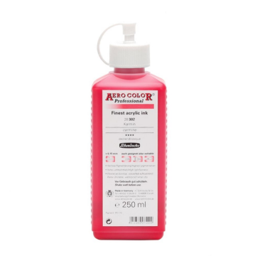 Schmincke Aerocolor Akrilik Mürekkep 250 ml 302 Carmine