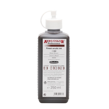 Schmincke Aerocolor Akrilik Mürekkep 250 ml 602 Brown Brazil