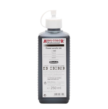 Schmincke Aerocolor Akrilik Mürekkep 250 ml 603 Sepia
