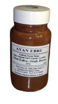 AYAN EBRU EZİLMİŞ HAZIR BOYA 105 cc. OKSİT KAHVE