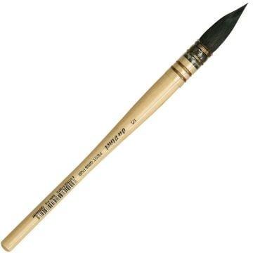 Da Vinci 418 Serisi Fırça No:5 petit gris pur mavi rus sincap kılı yuvarlak fıransız sulu boya fırçası