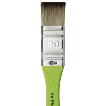 Da Vinci 5073 Serisi Fırça No:20 fit for hobby sentetik düz uçlu geniş yüzey fırçası