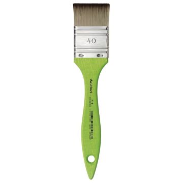 Da Vinci 5073 Serisi Fırça No:40 fit for hobby sentetik düz uçlu geniş yüzey fırçası
