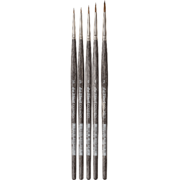 Da Vinci Colineo Kolinsky Sable Synthetic Fibre Miniature Painting Brush Set 4054