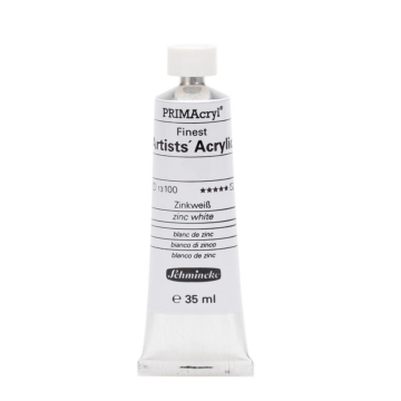 Schmincke 100 Zinc White Primacryl Artist Akrilik Boya 35 ml Seri 1