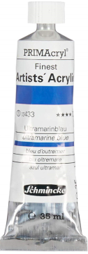 Schmincke 433 Ultramarine Blue Primacryl Artist Akrilik Boya 35 ml Seri 1