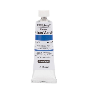 Schmincke 435 Cobalt Blue Light Primacryl Artist Akrilik Boya 35 ml Seri 4
