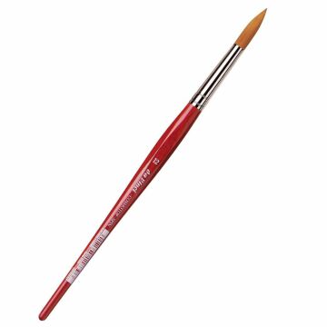 Da Vinci 5580 Serisi Fırça No:12 Cosmotop Spin Sentetik Yuvarlak Sulu Boya Fırçası