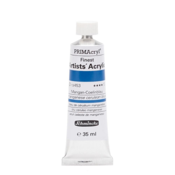 Schmincke 453 Manganese Cerulean Blue Primacryl Artist Akrilik Boya 35 ml Seri 2