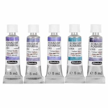 Schmincke Horadam Sulu Boya Seti Super Granulation-Deep Sea Set 5x5ml 74843