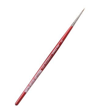 Da Vinci 5580 Serisi Fırça No:3/0 Cosmotop Spin Sentetik Yuvarlak Sulu Boya Fırçası
