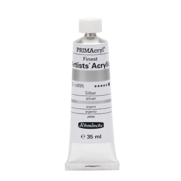 Schmincke 895 Silver Primacryl Artist Akrilik Boya 35 ml Seri 2