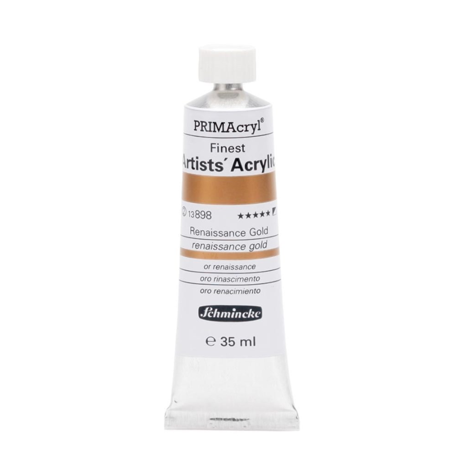 Schmincke 898 Renaissance Gold Primacryl Artist Akrilik Boya 35 ml Seri 2