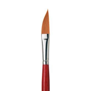 Da Vinci 5587 Serisi Fırça No:14 Cosmotop Spin Sentetik Yan Kesik Sulu Boya Çizgi Fırçası