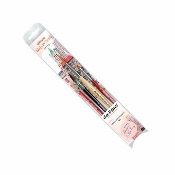 Da Vinci Urban Sulu Boya Seyehat 4 lü Fırça Seti Set No:5601
