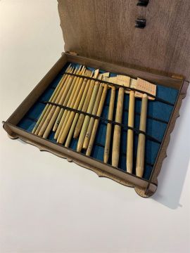 Tiryakiart Şaklı Bambu Kalem Seti Büyük