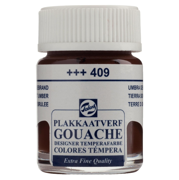 Talens Guaj Boya 16 ml 409 Burnt Umber