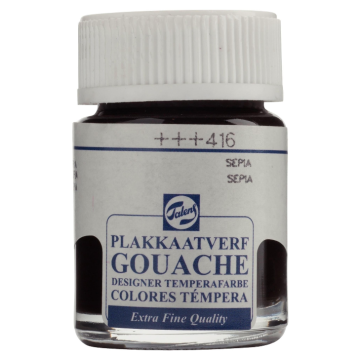 Talens Guaj Boya 16 ml 416 Sepia