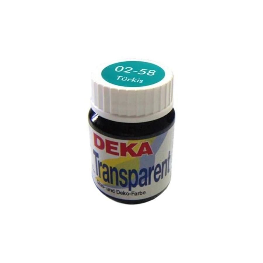 DEKA TRANSPARENT CAM BOYASI 25 ML 58 TURKİS