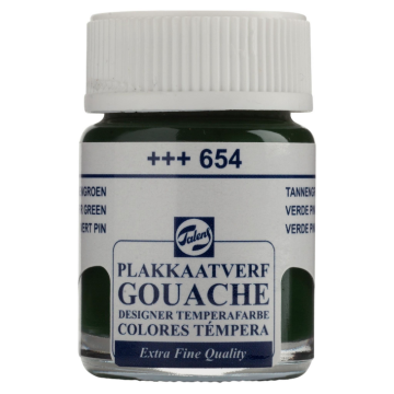 Talens Guaj Boya 16 ml 654 Fir Green