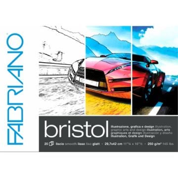 Fabriano BRİSTOL 250 GR 29,7CMX42CM 20 YAPRAK A3