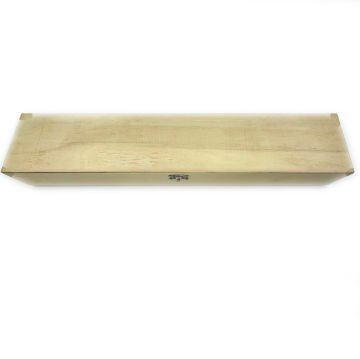 AHŞAP HAT VE TEZHİB MALZEME KUTUSU HAM 42X9 CM