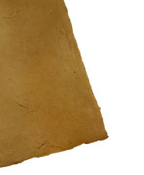 Tiryakiart Aharsız El Yapımı Asitsiz Nepal Kağıdı 70x100 cm 63 Brown Ochre