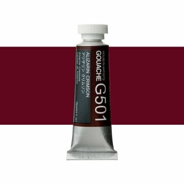 Holbein Guaj Boya 15 ml G501 Alizarin Crimson