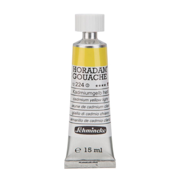 Schmincke 224 Cadmium Yellow Light Horadam Gouache Boya 15 ml Seri 3