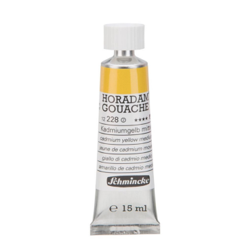 Schmincke 228 Cadmium Yellow Middle Horadam Gouache Boya 15 ml Seri 2