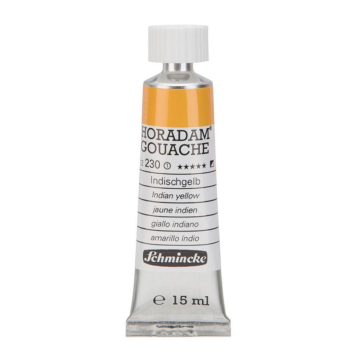 Schmincke 230 Indian Yellow Horadam Gouache Boya 15 ml Seri 1