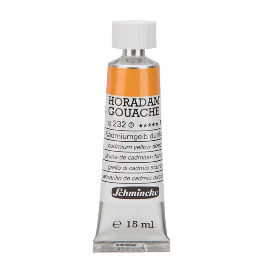 Schmincke 232 Cadmium Yellow Deep Horadam Gouache Boya 15 ml Seri 3
