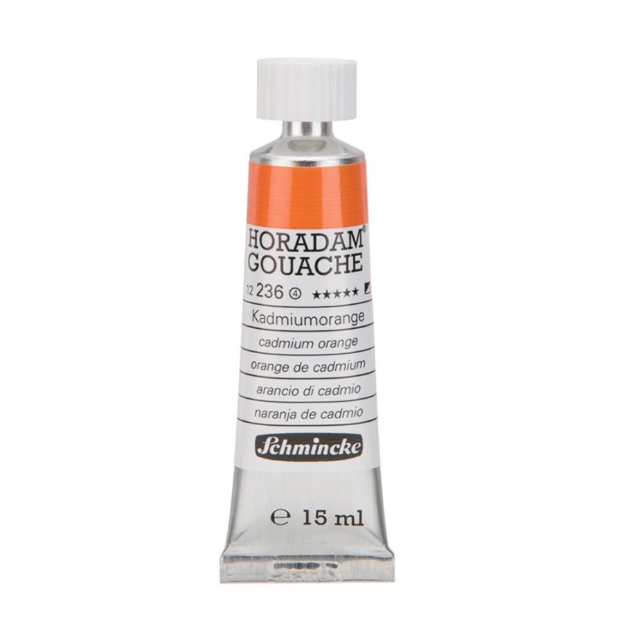 Schmincke 236 Cadmium Orange Horadam Gouache Boya 15 ml Seri 4