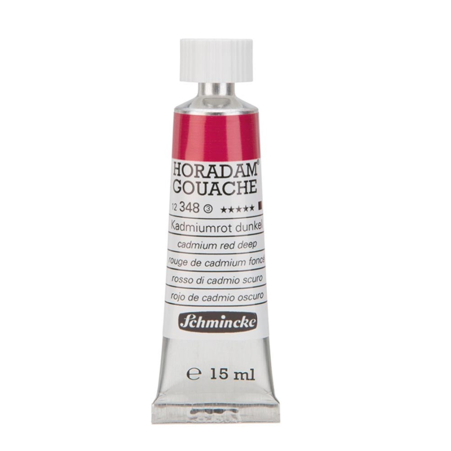 Schmincke 348 Cadmium Red Deep Horadam Gouache Boya 15 ml Seri 3