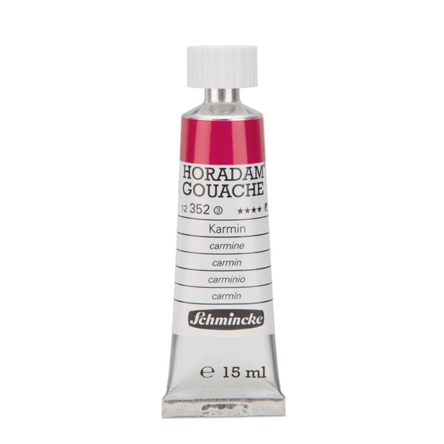 Schmincke 352 Carmine Horadam Gouache Boya 15 ml Seri 3