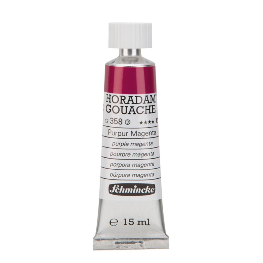 Schmincke 358 Purple Magenta Horadam Gouache Boya 15 ml Seri 3