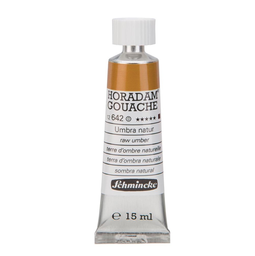 Schmincke 642 Raw Umber Horadam Gouache Boya 15 ml Seri 1