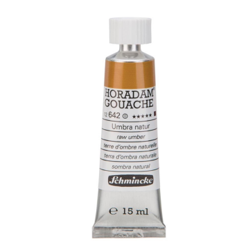Schmincke 642 Raw Umber Horadam Gouache Boya 15 ml Seri 1